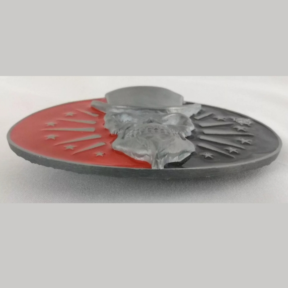 Fierce Skull Moto Style Vince Ray Belt Buckle - Picture 2 of 4